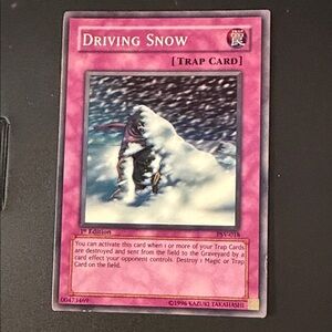 Yu-Gi-Oh! Driving Snow Trap Card - Pink
